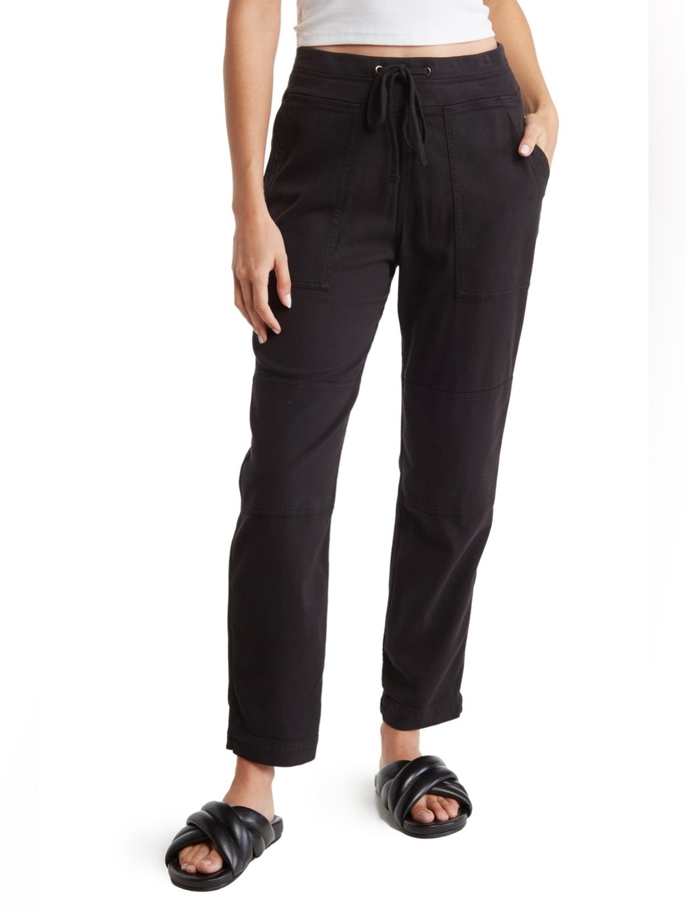 James Perse Black Utilty Pant Size 3